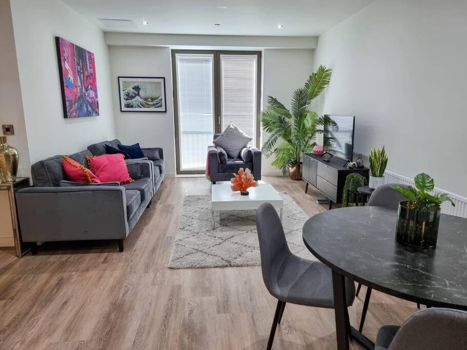 Luxury City Centre Townhouse With Parking Mánchester Exterior foto